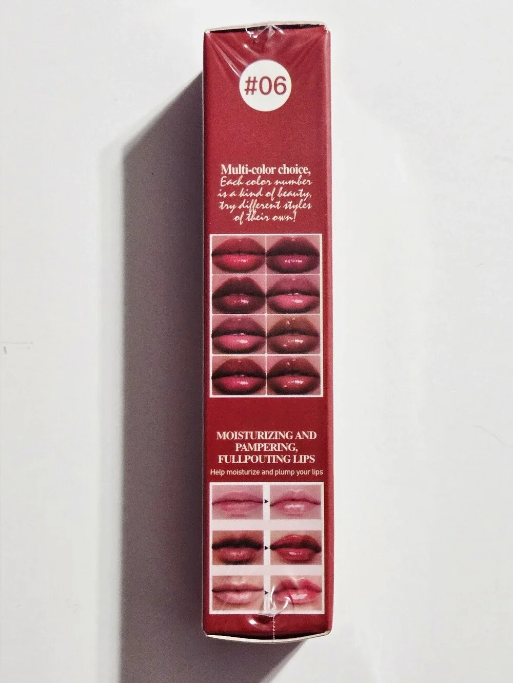 Amococo Peptide Lip Gloss Lip Butter Balm #06 Cocoa Tint 15g New Sealed